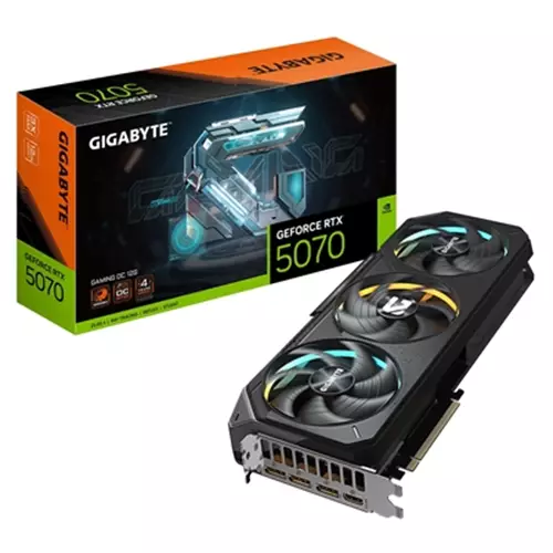 GIGABYTE GeForce RTX 5070 GAMING OC 12G Graphics Card