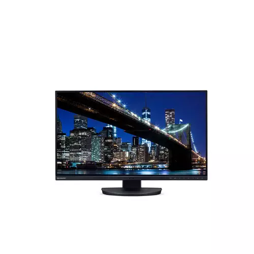 Sharp MultiSync 60006064 computer monitor 68.6 cm (27") 3840 x 2160 pixels 4K Ultra HD LCD Black