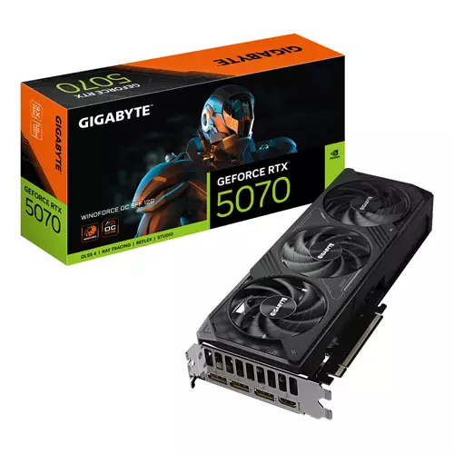 GIGABYTE GeForce RTX 5070 WINDFORCE OC SFF 12G Graphics Card