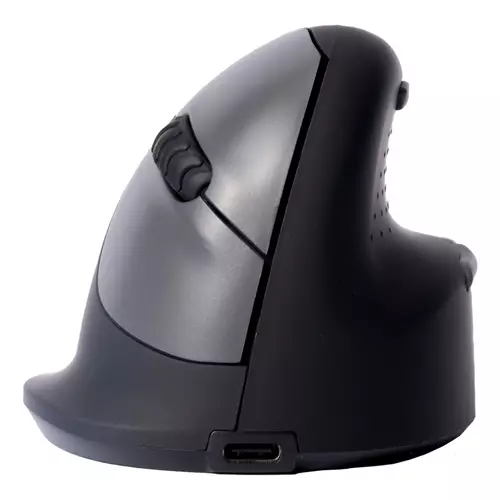 R-Go Tools Ergonomic mouse R-Go HE Break with break software medium (hand size 165-185 mm) right-handed Bluetooth black