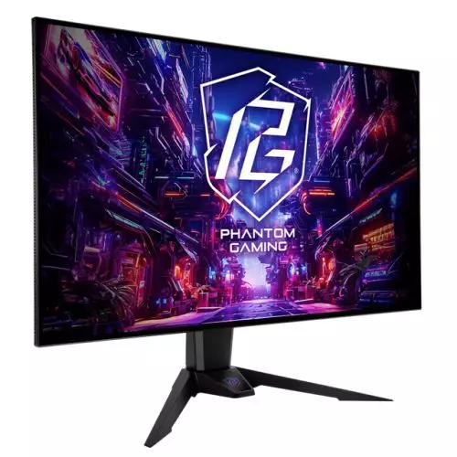 Asrock PGO32UFS computer monitor 80 cm (31.5") 3840 x 2160 pixels 4K Ultra HD OLED Black