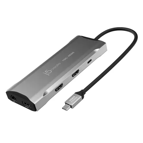 j5create JCD397-N 4K60 Elite USB-C Multi-Monitor Mini Dock
