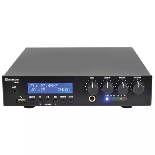 Adastra UM30 1.0 channels Black