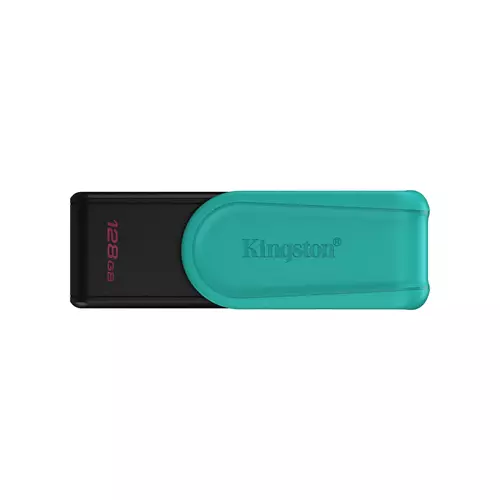 Kingston Technology DataTraveler 128GB Portable USB 3.2 Gen 1 Exodia S (Black/Turquoise)
