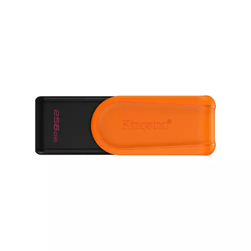 Kingston Technology DataTraveler 256GB Portable USB 3.2 Gen 1 Exodia S (Black/Orange)