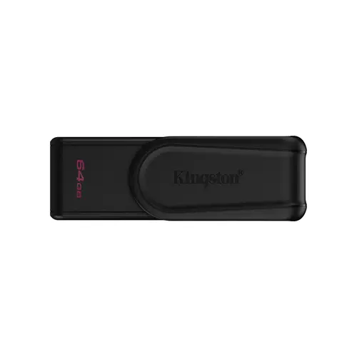Kingston Technology DataTraveler 64GB Portable USB 3.2 Gen 1 Exodia S (Black/Black)