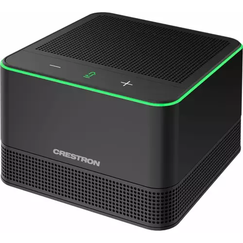 Crestron Flex Pod Wireless Speaker and Microphone Black