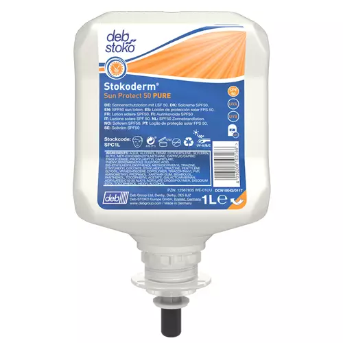 Photos - Soap / Hand Sanitiser Sun Deb Stokoderm  Protect PURE SPF50 1 Litre - SPC1L SPC1L 
