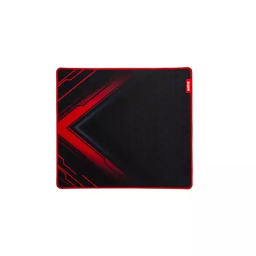 Marvo Scorpion G55 Blaze M Medium Size Non-Slip Microfibre Gaming Surface Mat (Black) Gaming mouse pad Black Red