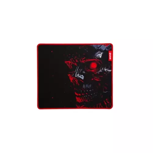 Marvo Scorpion G53 Noob M Medium Size Non-Slip Microfibre Gaming Surface Mat (Black) Gaming mouse pad Black Red