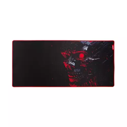 Marvo Scorpion G51 Noob XL Extra Large Size Non-Slip Microfibre Gaming Surface Mat (Black) Gaming mouse pad Black Red