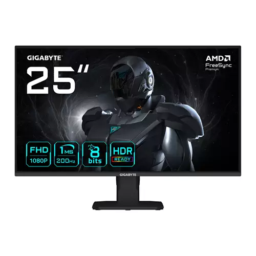 GIGABYTE GS25F2 computer monitor 62.2 cm (24.5") 1920 x 1080 pixels Full HD LED Black