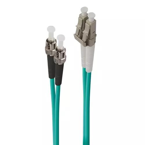 ALOGIC 1m LC-ST 40G/100G Multi Mode Duplex LSZH Fibre Cable 50/125 OM4. Cable length: 1 m Fibre optic type: OM4 Connector 1: LC Connector 2: ST Core diameter: 50 m Full duplex
