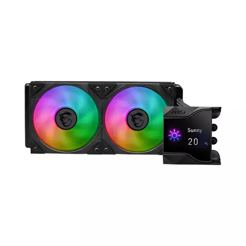 MSI MPG Coreliquid D240 Processor Liquid cooling kit 12 cm Black 1 pc(s)