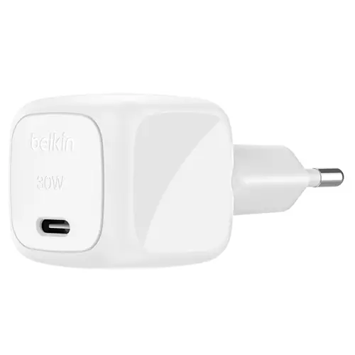 Belkin BoostCharge Laptop Smartphone Tablet White AC Fast charging Indoor