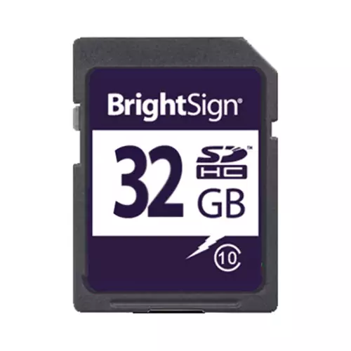 BrightSign 32GB SDHC Class 10 MLC