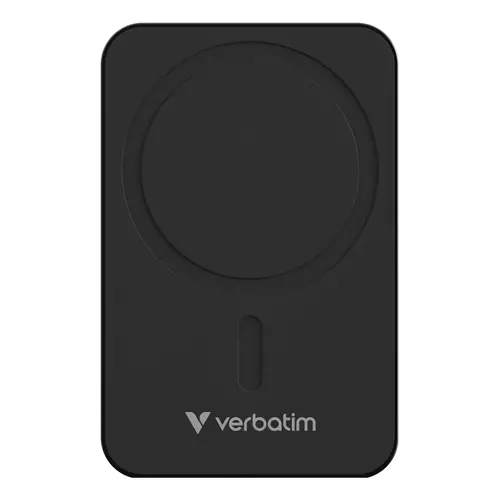 Verbatim Charge 'n' Go Essentials Power Bank Magnetic Wireless 20000 mAh Black 20000 mAh Quick Charge 3.0 Wireless charging 50 W Black