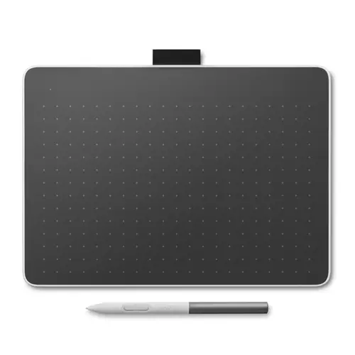 Wacom Intuos One Small graphic tablet Grey White 152 x 95 mm USB/Bluetooth