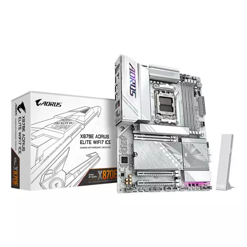 GIGABYTE X870E AORUS ELITE WIFI7 ICE Motherboard