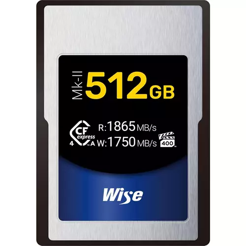 Wise CFX4-A512M2 memory card 512 GB CFexpress Type A TLC
