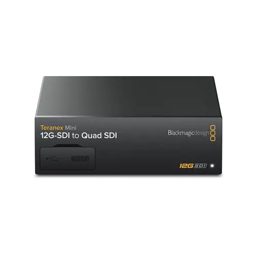 Blackmagic Design Teranex Mini 12G-SDI to Quad SDI Active video converter 384...