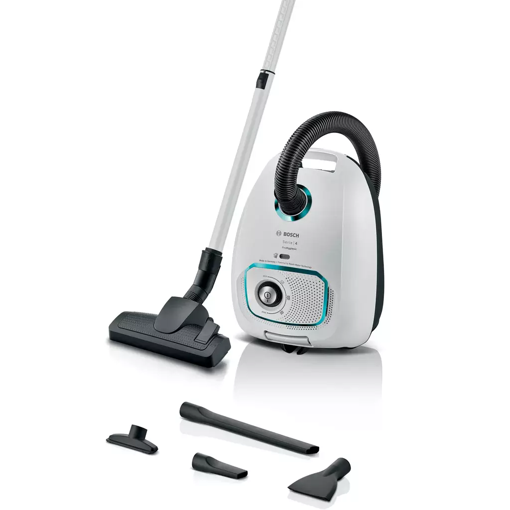 ProHygienic Bagged Vacuum Cleaner - White