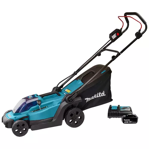 Makita DLM330RT lawn mower Push lawn mower Battery Black Blue