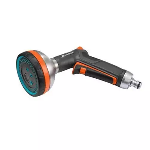 Gardena 18317-20 garden water spray gun nozzle Garden water spray lance Black Grey Orange Stainless steel