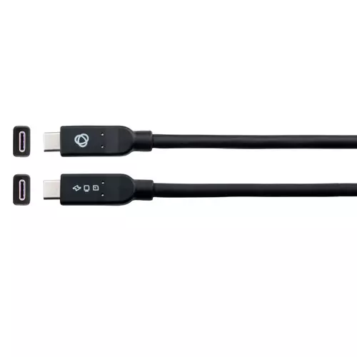 Photos - Cable (video, audio, USB) Kramer Electronics C-U32/MFF-10 USB cable USB 3.2 Gen 2  3 m USB C 10 Gbit/s 100 W Black (3.1 Gen 2)