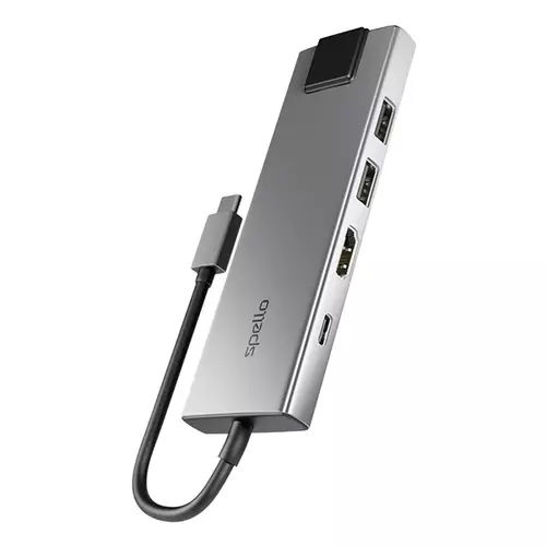 Photos - Other Components EPICO 9915111900105 interface hub USB 3.2 Gen 1  Type-C 5000 Mbit/s Grey (3.1 Gen 1)