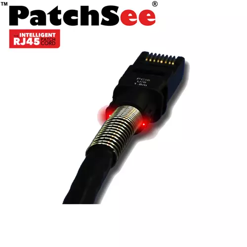 PatchSee PK-PCI6-U-13 networking cable Black 4 m Cat6a U/UTP (UTP)