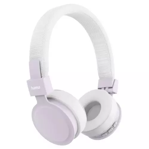 Hama Freedom Lit III Headset Wireless Head-band Calls/Music USB Type-C Bluetooth Lilac White