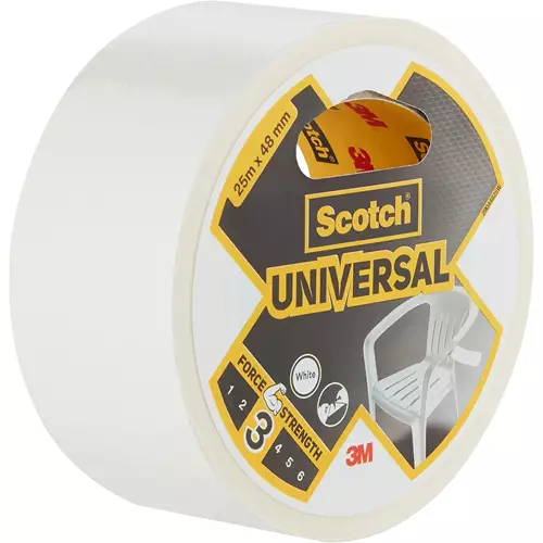 Photos - Tape Universal Scotch Extremium  Duct  White 48mm x 25m  - 7100205295 7100205295 (Roll)