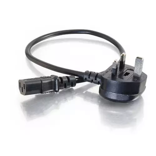 C2G 3m 18 AWG UK Power Cord (IEC320C13 to BS 1363)