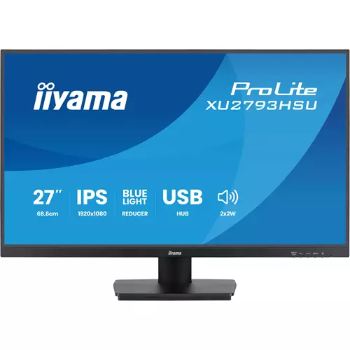 iiyama ProLite XU2793HSU-B7 computer monitor 68.6 cm (27") 1920 x 1080 pixels Full HD LED Black