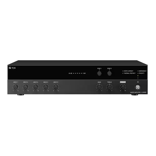 TOA A-3512D audio amplifier Black