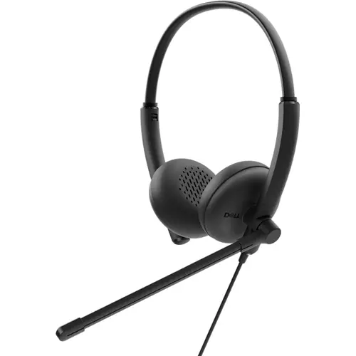 DELL WH125 Headset Wired Head-band Office/Call center USB Type-A Black
