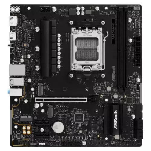 Photos - Motherboard ASRock A620AM-X AMD Socket AM5 AMD Ryzen 7000 Series AMD Ryzen 8000 Series AMD Ryzen 9000 Series DDR5-SDRAM 128 GB DIMM 