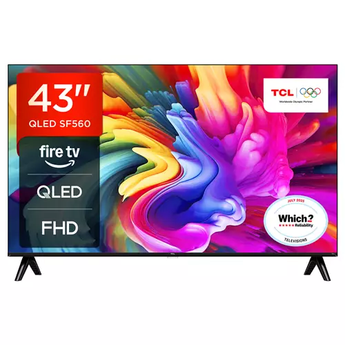 TCL SF560 43SF560-UK TV 109.2 cm (43") Full HD Smart TV Wi-Fi Metallic 300 cd/m