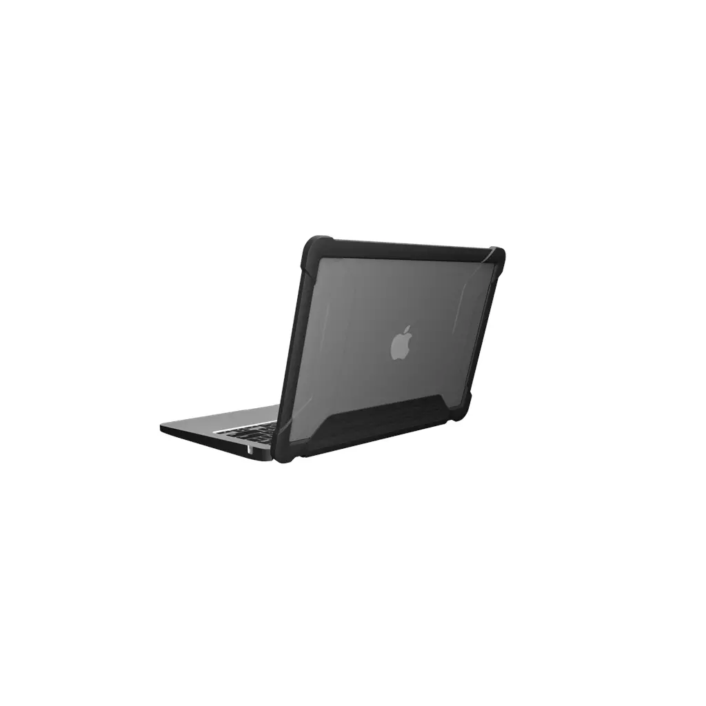 Maxcases Extreme Shell-L For Macbook Air 13.6" (2022 M2) & Macbook Air 13.6 M3 (A3113) & Macbook Air 13.6" M4 (2025) (Black/Clear)