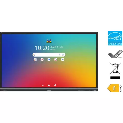 Photos - Monitor Viewsonic IFP8651 Display interactive whiteboard 2.18 m  3840 x 2160 pixels Touchscreen Black (86")