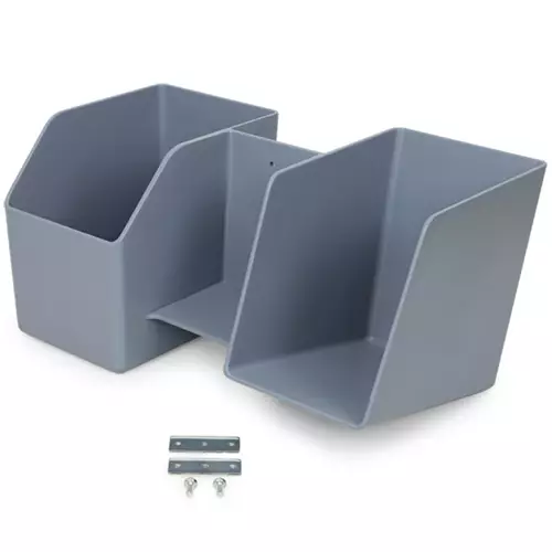Ergotron 97-926-064 multimedia cart accessory Grey Plastic Basket