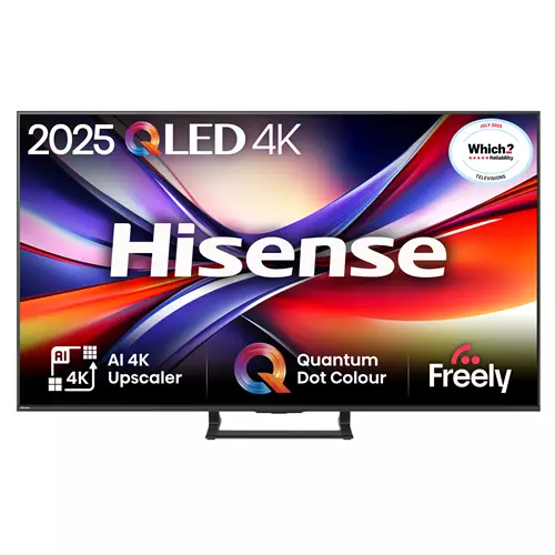 Photos - Television Hisense 55" A7QTUK QLED Smart AI TV with Freely 55A7QTUK 
