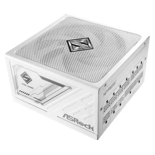 Asrock Sl-1200Gw 1200W Atx Power Supply Unit 80 Plus Gold Certified 135Mm Striped Axial Fdb Fan High Efficiency Psu