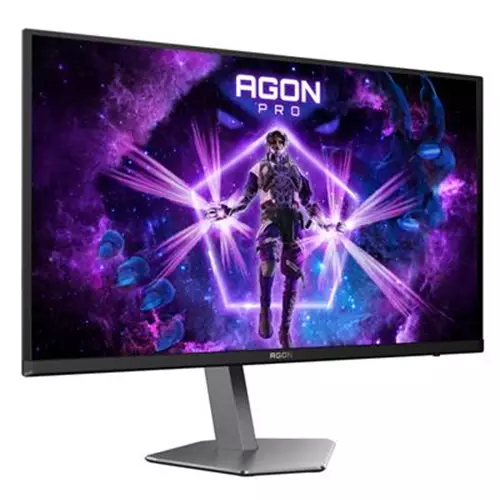 AOC AGON PRO AG276QKD2 computer monitor 67.3 cm (26.5") 2560 x 1440 pixels Quad HD QD-OLED Black Grey