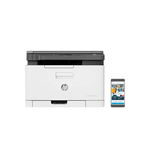HP Laser 178nw Wireless Multifunction Color Printer Copier Scanner; Duplex