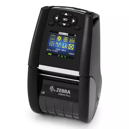 Zebra ZQ610 Plus label printer Direct thermal 203 x 203 DPI 115 mm/sec Wired & Wireless Wi-Fi Bluetooth
