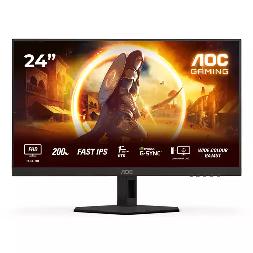 AOC G4 24G4HRE computer monitor 60.5 cm (23.8") 1920 x 1080 pixels Full HD LED Black Red