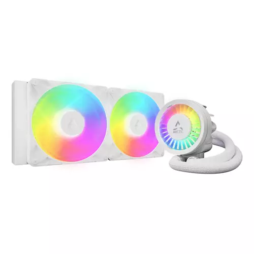 ARCTIC Liquid Freezer III Pro 280 A-RGB (White) Multi Compatible All-in-One CPU Water Cooler with A-RGB