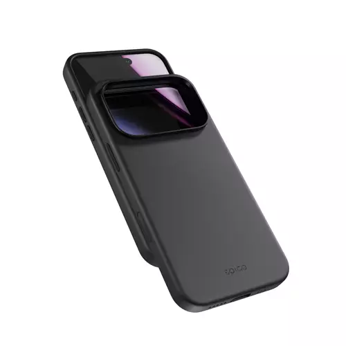 Photos - Other for Mobile EPICO Mag+ Leather Case iPhone 17 Pro - black. Brand compatibility: Apple Compatibility: iPhone 17 Pro Product colour: Black 